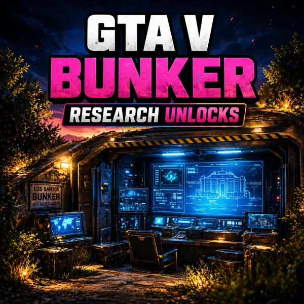 GTA 5 Bunker Research Unlocks