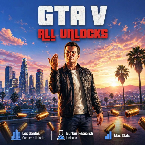 GTA 5 All Unlocks - PlayStation